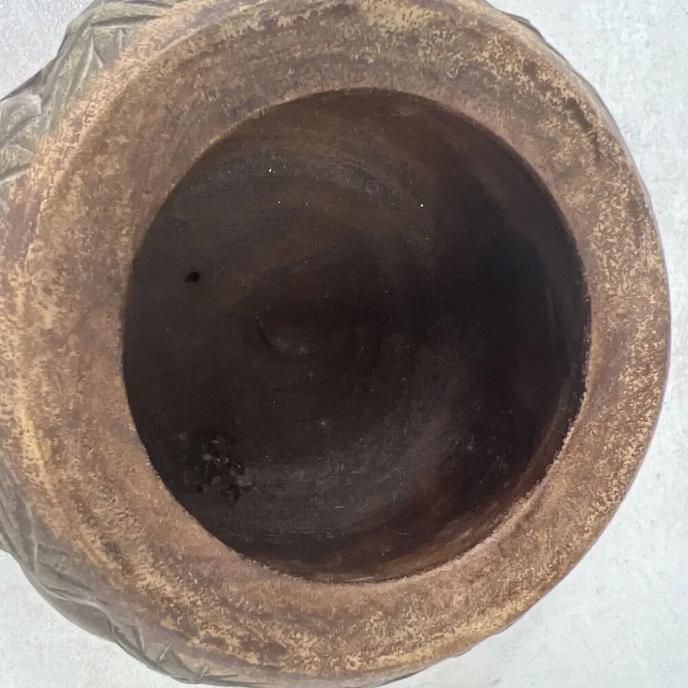 MCM Elephant‎ And Palm Tree decorative bowl